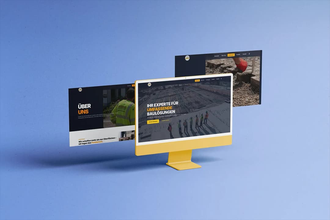 Professionelle Firmen-Website